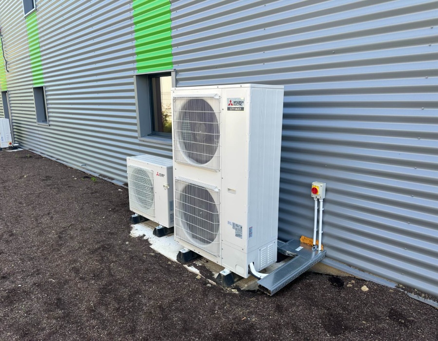 Installation climatisation murale par Énergie Clim